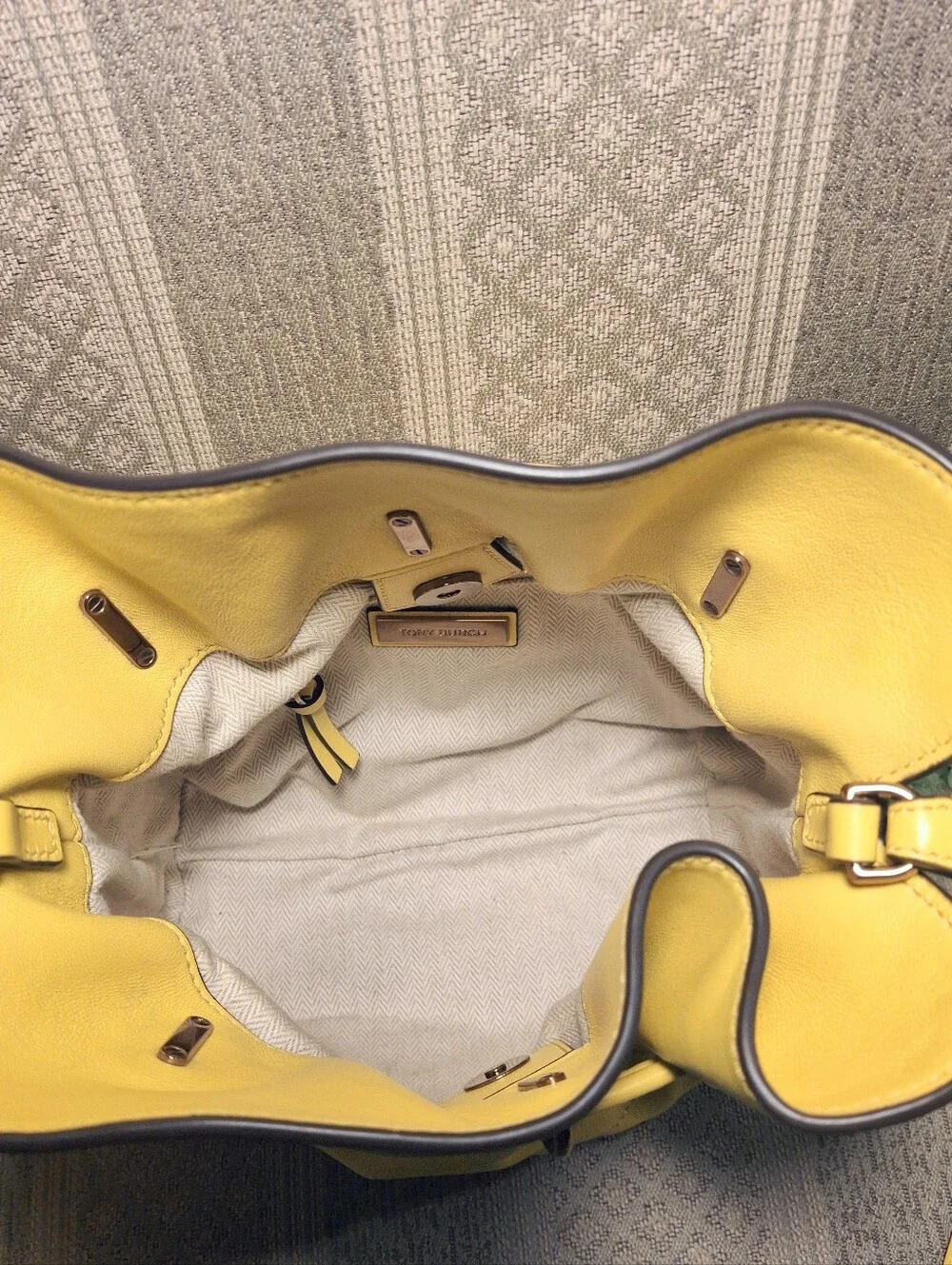 Tory Burch Kira Quilted Bucket Crossbody Bag